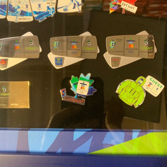 2010 Vancouver Olympics Pin Set Rare Limited Edition 207/300 Jet Set Sports - Picture 8 of 11